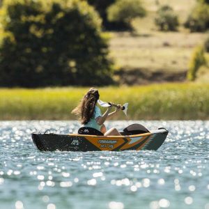 Aqua Marina Tomahawk AIR-K 375- 1 Person Inflatable Kayak Lifestyle