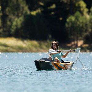 Aqua Marina Tomahawk AIR-K 375- 1 Person Inflatable Kayak Lifestyle